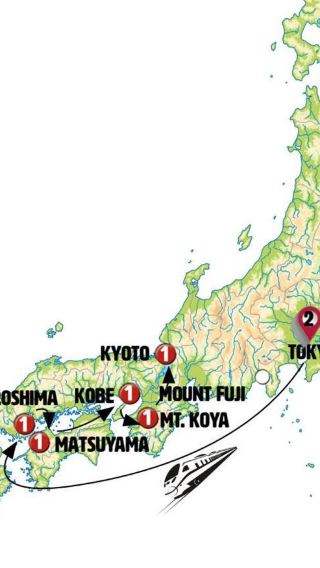 8D7N • Capitals of Japan end Kyoto