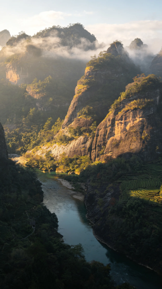 4D3N • Wuyi Mountain Nine-Bend Stream + Jiuquxi Bamboo Rafting + Tianyou Peak