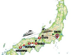 7D6N · Group Tours · Tokyo, Kyoto and Hiroshima · 
