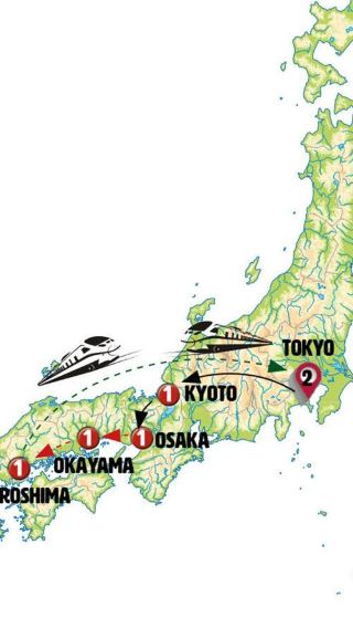 7D6N • Tokyo, Kyoto and Hiroshima