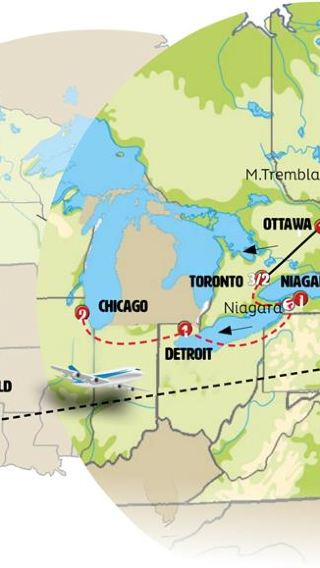19D18N • Usa and Canada Panorama with Chicago