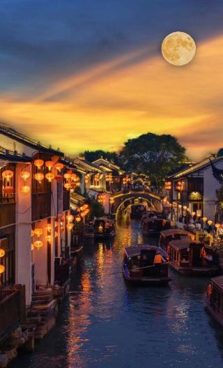 4D3N • Shanghai + The Bund + Hangzhou + Wuzhen - 9-person group & 24-hour pick-up service