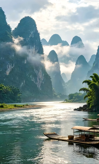 8D7N • World-Class Guilin Karst Landscapes & Ethnic Cultural Adventure - Li River Cruise, Cloud-Top Buni Terraces, Long-Hair Yao Traditions, Epic Dong Folk Performances & Authentic Ethnic Hospitality