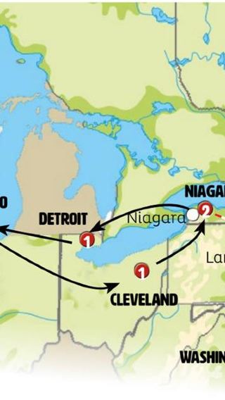 10D9N • Chicago, Niagara and New York end Washington