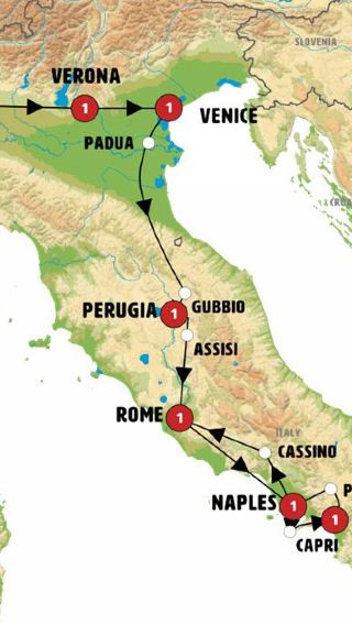 8D7N • All About Italy