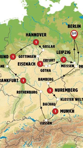 11D10N • Great Cities and Castles Route with Berlin