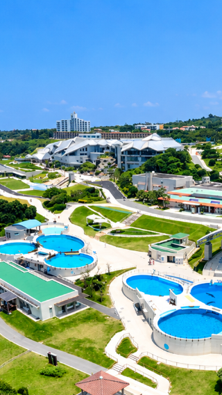 4D3N • Naha + Cape Zanpa + Kadena Air Base + Southeast Botanical Gardens + Cape Chinen Park + Mibaru Beach + Gyokusendo Cave + Itoman fishing cooperative Fish Center + Senaga Island