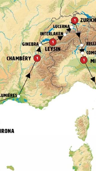 9D8N • Spain, Switzerland and Rome