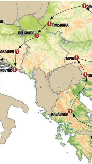 19D18N • From Athens to Zagreb
