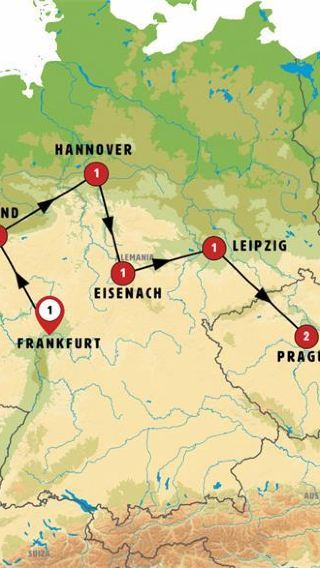 8D7N • Tour of the Heart of Germany, Ending in Prague