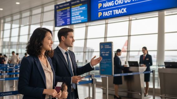 Ho-Chi-Minh-Flughafen VIP Q, VIP-Einwanderung