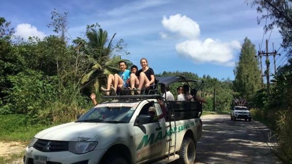 蘇梅島4X4越野車環島探險之旅：信他和信亞+納芒瀑布一日遊