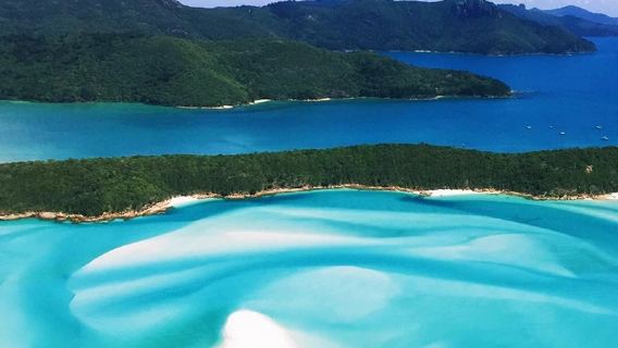 Whitsunday Islands Whitehaven Beach Halbtagesausflug [Hin- und Rückfahrt mit dem Boot, Abfahrt von Airlie Beach/Hamilton Island]
