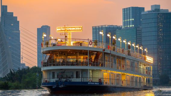 Ben Thanh Princess Luxurious Dining Cruise in Ho-Chi-Minh-Stadt