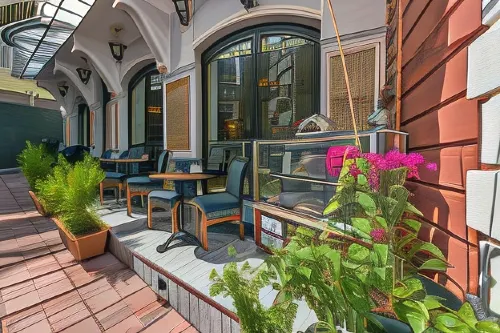 By Murat Royal Hotel Galata Öffentliche Flächen Photos