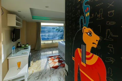 Turquoise Pyramids & Grand Egyptian Museum View Hotel Rooms Photos
