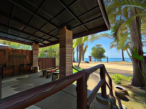 Beach Bungalow at Lanta Resort Aree comuni Photos