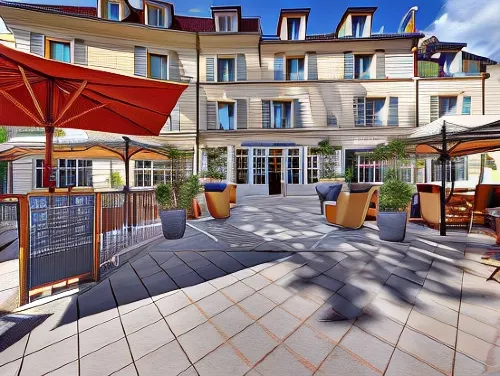Hotel Mercure Rambouillet Relays du Château Espaces publics Photos