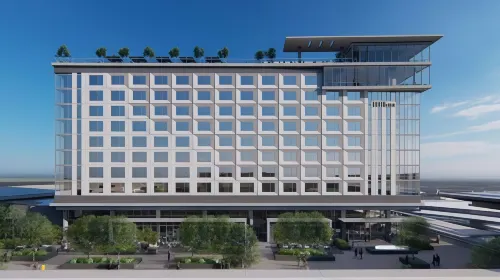 Hilton BNA Nashville Airport Terminal Rooms Photos