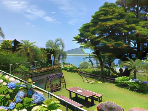 The Little Garden Area Publik Photos