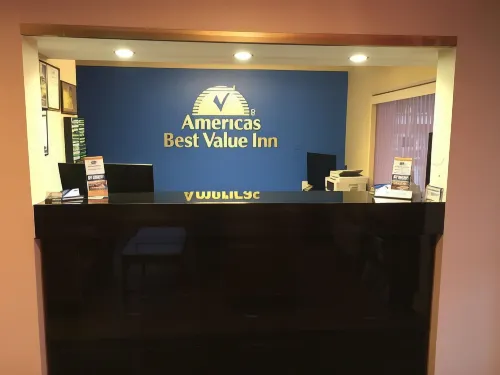 Americas Best Value Inn Central Valley Öffentliche Flächen Photos