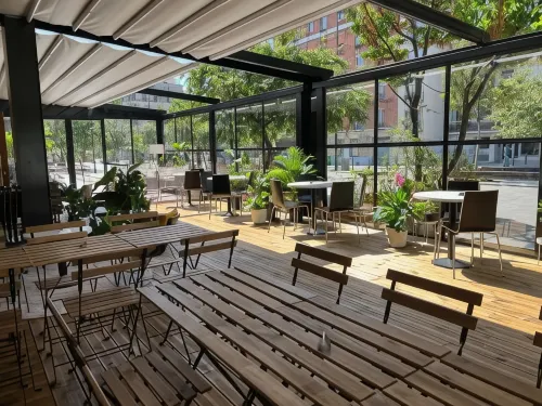 Auberge de Jeunesse HI Paris Yves Robert Restauranger Photos