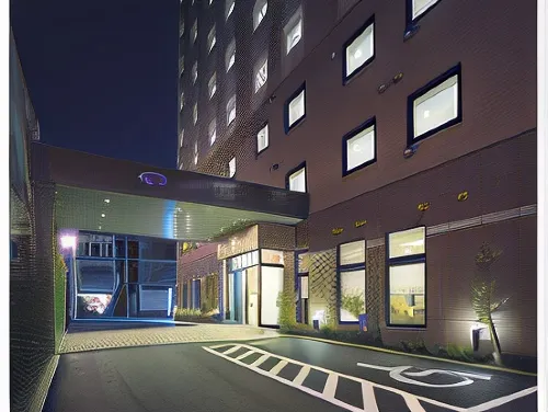 Hotel Route-Inn Tokuyama Ekimae Außen Photos