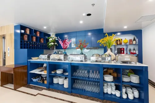 Sala Hotel MÓNG CÁI تناول الطعام Photos