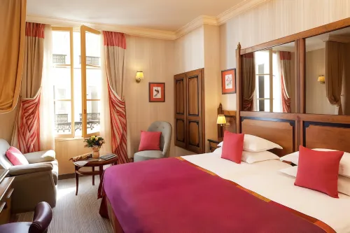 Au Manoir Saint-Germain des Prés. Chambres Photos