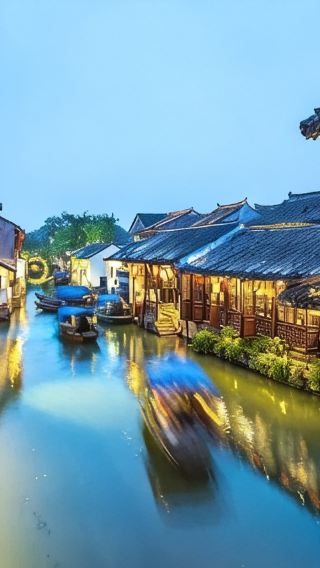 6D5N • Shanghai + Hangzhou + Suzhou + Wuzhen, pure play, as a gift for an eSIM card