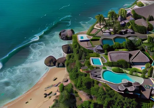Biu Biu Resort Bali Extérieur Photos
