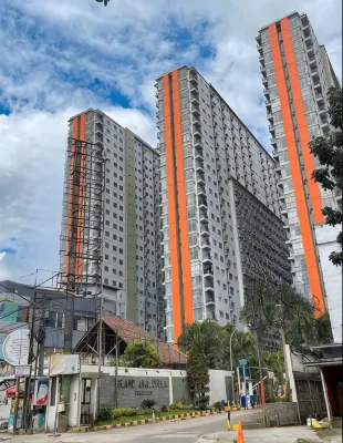 High Livin Apartment Asia Afrika Eksterior Photos