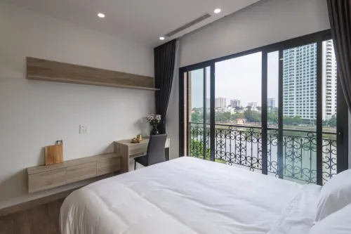 Mersey Central Hanoi Apart'Hotel Chambres Photos