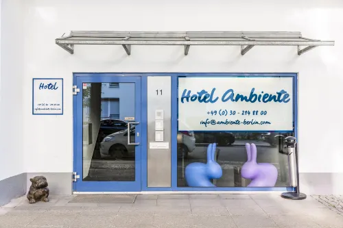Hotel Ambiente Berlin City Exterior Photos