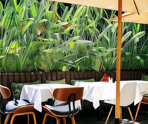 Boutique Hotel Gauthier Restaurant Terrasse تناول الطعام Photos