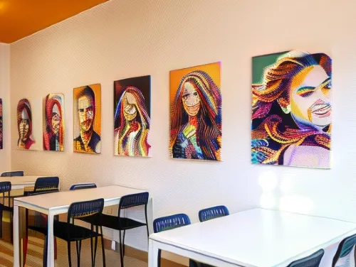 Arc House Pop Art Makanan Photos