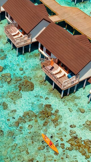 6天5晚 • 馬爾地夫奧靜島  2晚Beach Villa + 2晚Water Villa（含來回快艇/贈送1次出海垂釣+1次出海浮潛+房間mini吧）