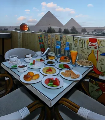 Turquoise Pyramids & Grand Egyptian Museum View Hotel Dining Photos