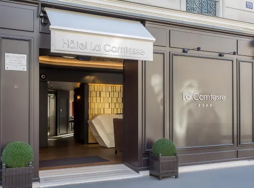 Hotel La Comtesse Tour Eiffel Exterior Photos