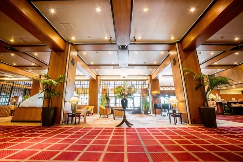 Okayama International Hotel Öffentliche Flächen Photos