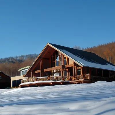 Log Hotel Larch Lake Kanayama Exterior Photos