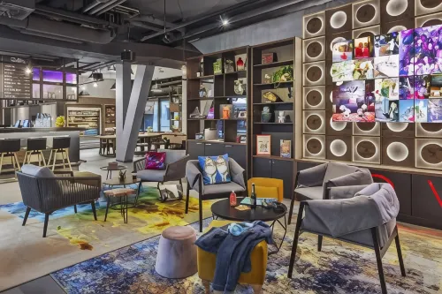 Moxy Lausanne City Espaces publics Photos