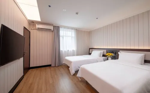 HanTing Hotel (Shanghai Qiantan Shangnan Road Subway Station) Huoneet Photos