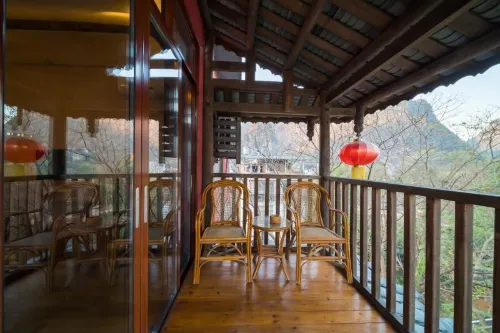 Yangshuo Mountain Nest Boutique Hotel Öffentliche Flächen Photos