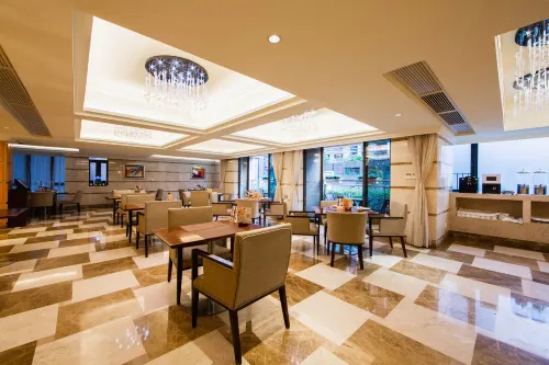 Dan Executive Hotel Apartment (Zhujiang New Town) Restauranger Photos