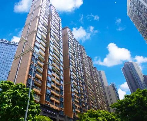 Dan Executive Hotel Apartment (Zhujiang New Town) Exteriör Photos