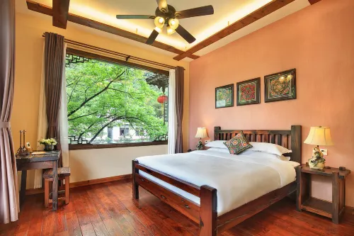 Yangshuo Mountain Nest Boutique Hotel Zimmer Photos
