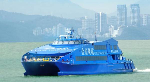 香港からマカオ｜フェリー