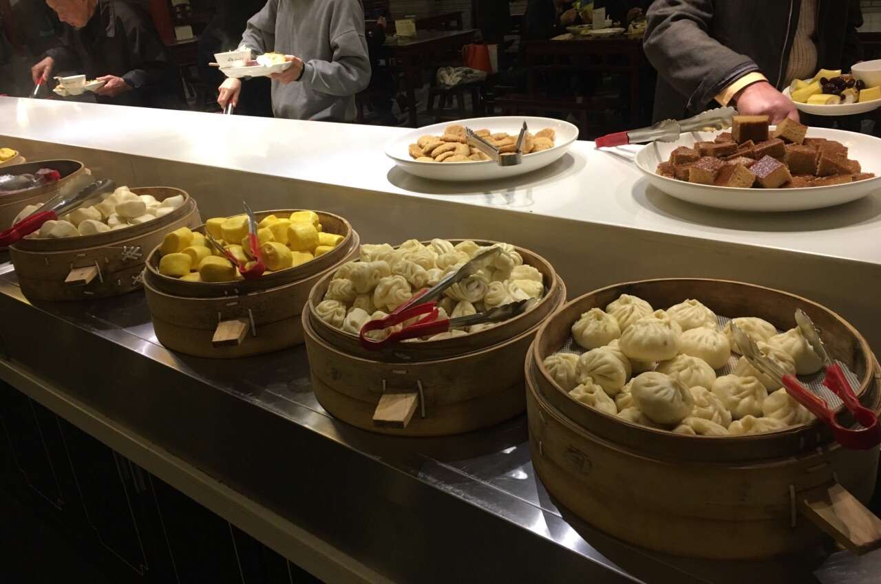靈隱寺美食推薦 #2 大隱清心素食自助餐廳