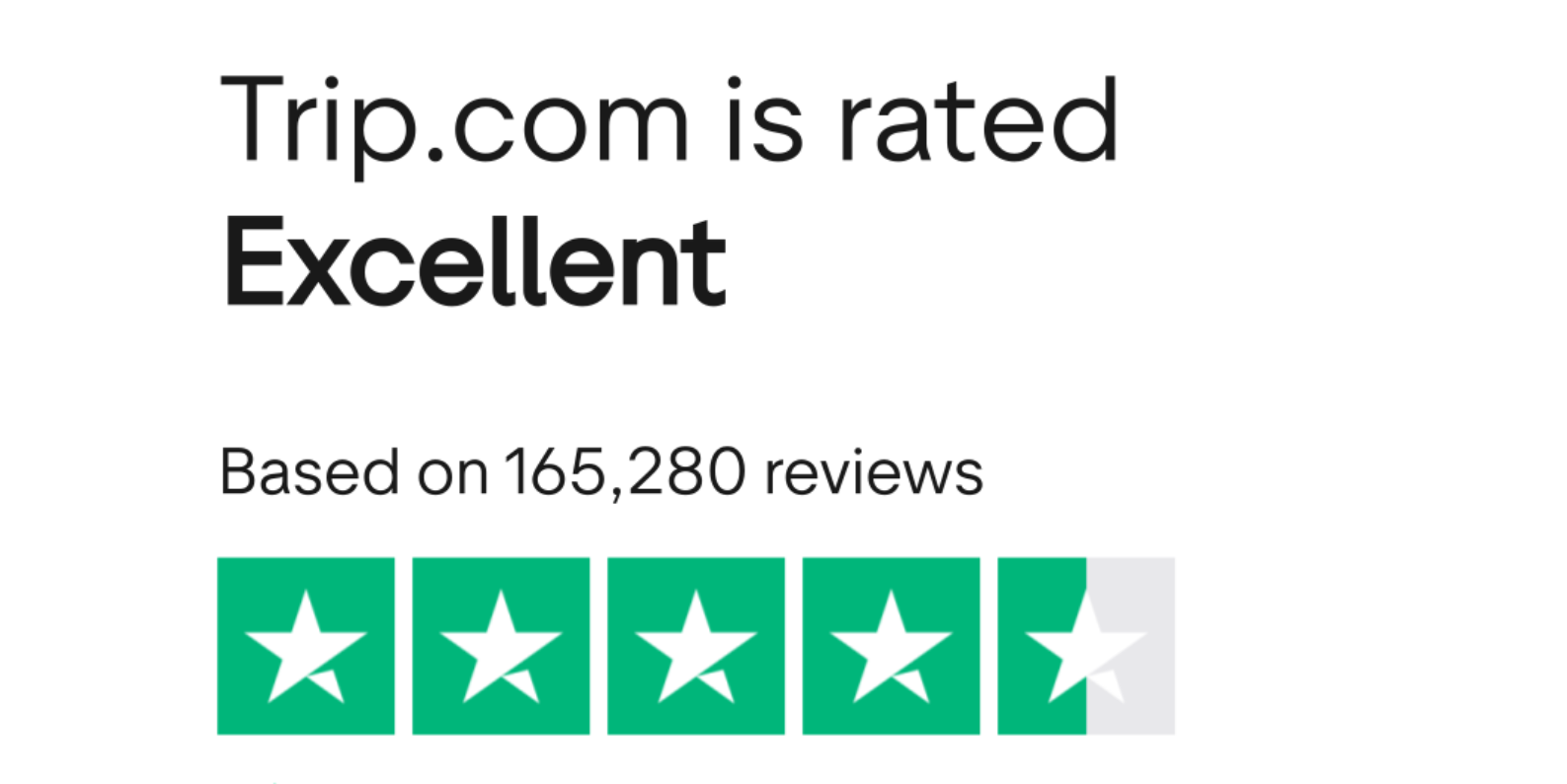 Trip,com Reviews Excellent